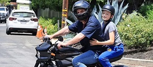 Ben Affleck And Son Take A Bike Ride As Jlo Holidays In Italy