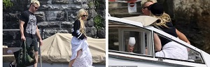 Avril Lavigne Seen Kissing A Mystery Man In Lake Como