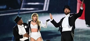 Taylor Swift Brings Boyfriend Travis Kelce Onstage During Wembley Performance