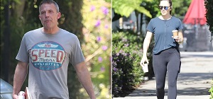 Ben Affleck Seen Arriving Ex-Wife Jennifer Garner's Home In LA