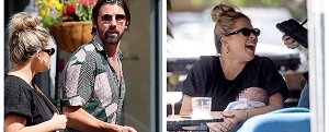 Emily Atack Seen Out For The First Time With Her Newborn And Boyfriend Alistair Garner