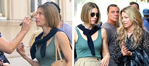 Jessica Biel Returns To Set In NYC Weeks After Justin Timberlake's DWI Arrest