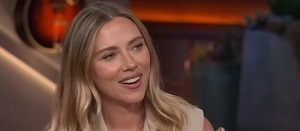 Scarlett Johansson Tells Kelly About Colin's Crude Joke