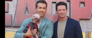 Ryan Reynolds Hits The Red Carpet With Britain's Ugliest Dog Peggy For The Deadpool & Wolverine Sneak Peek In London