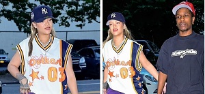 Rihanna And A$AP Spotted On NYC Date In Sporty Chic Outfits