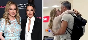 Kathy Hilton Reveals She Had To Calm Kyle Richards Down After Mauricio Umansky Was Spotted Kissing Another Woman