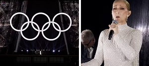 Celine Dion Fans Left In Tears As She Closes Olympics Opening Ceremony In Front Of Eiffel Tower