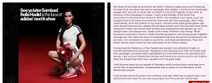 Bella Hadid Speaks On Adidas Ad Campaign Controversy