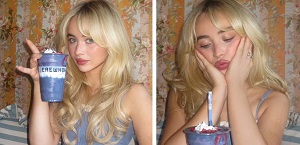 Sabrina Carpenter launches Erewhon smoothie called Short n' Sweet - after celebrating 1B Spotify streams