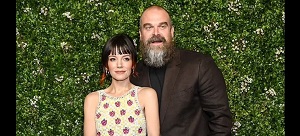 David Harbour Says Lily Allen 'Loves Spending My Money'