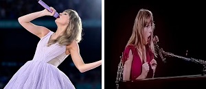 Taylor Swift Battles Rain And Technical Woes As She Performs For Star-Studded London Crowd