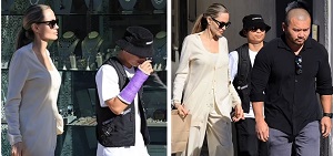 Angelina Jolie's Son Pax Seen For First Time Since Horror Crash