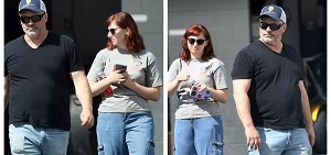Matt LeBlanc Goes Car Shopping With Daughter Marina In Los Angeles