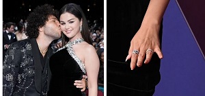 Selena Gomez Sparks Engagement Rumours As She Conceals Ring Alongside Boyfriend Benny Blanco At Emmy Awards