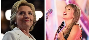 Hillary Clinton Praises Taylor Swift For Publicly Endorsing Kamala Harris