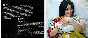 Cardi B Reportedly Hits The Gym 1 Week After Giving Birth, As Doctors Weigh In