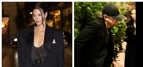 Vittoria Ceretti And Leonardo DiCaprio Attend Vogue Bash In Milan