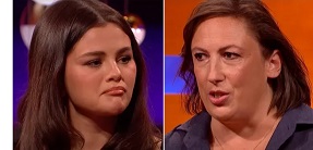 Selena Gomez Cries As Comedian Miranda Hart Thanks Her For Sharing Her Health Journey