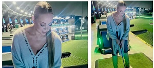 Mariah Carey Enjoys Mini Golf In Knee-High Boots And Elegant Glam