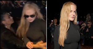 Nicole Kidman And Salma Hayek Involved In Ugly Red Carpet Row At Balenciaga Paris Fashion Week Last Month