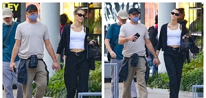 Leonardo DiCaprio And Vittoria Ceretti Show Rare PDA While On Stroll In NYC