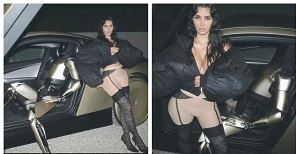 Kim Kardashian shocks fans with 'weird' photo-shoot with Elon Musk's $30K Tesla Bot