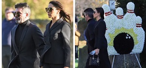 Simon Cowell Joins Other Stars At Liam Payne's Funeral