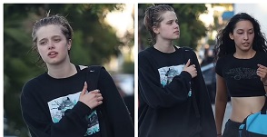 Angelina Jolie's Daughter Shiloh Pictured With Her Female Dancer Pal In LA