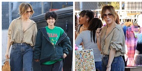 Jennifer Lopez Spotted Out In LA With Child Emme