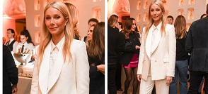 Gwyneth Paltrow Looks Chic While Attending Gallery Opening