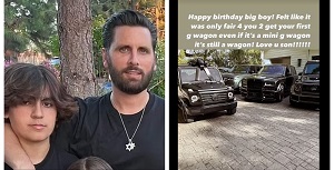 Scott Disick Buys Son Mason A 'Mini' Mercedes-Benz G-Wagon For His 15th Birthday