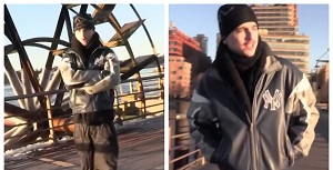Timothée Chalamet Sings Bob Dylan On NYC Pier