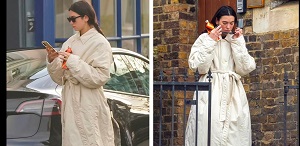 Dua Lipa Shows Off Her Ring As She Goes Makeup Free