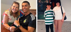 Cristiano Ronaldo Shares Lovely Throwback To Celebrates Mother's Birthday