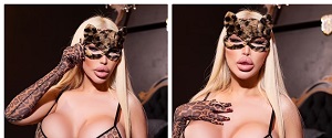 Jessica Alves Shows Off Surgically Enhanced Assets In A Leopard Print SKIMS Lingerie
