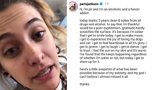 Paris Jackson Shares She's Been Clear And Sober For 5 Years