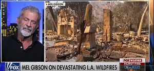 Hollywood Star Mel Gibson Reveals Personal Items He Lost When His $23m Mansion Burned In LA Wildfires