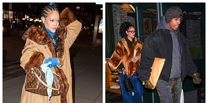 Rihanna Sparks New Music Rumors With Late-Night Studio Visit In NYC