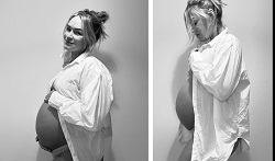 Laura Woods Cradles Her Growing Baby Bump In New Pregnancy Snaps