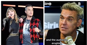 Robbie Williams Believes Taylor Swift Didn't Know Who He Was In Stage