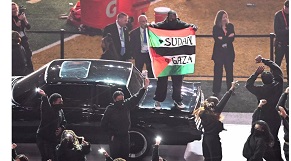 Super Bowl Halftime Performer Detained, Banned For Life From Football Games After Protesting On Field With Palestine-Sudan