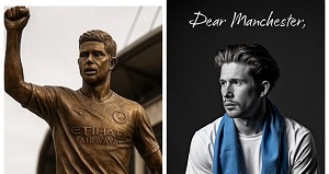 Kevin De Bruyne To Get A Statue At The Etihad After Plans To Leave Man. City