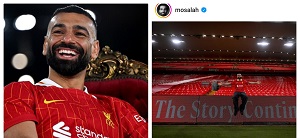 Mohamed Salah Signs A New 2-Year-Contract With Liverpool