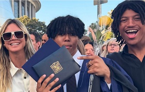 Heidi Klum Celebrates Son Johan As He Graduates From High School