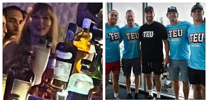 Taylor Swift Joins Travis Kelce In Nashville As He Opens His NFL Charity Event