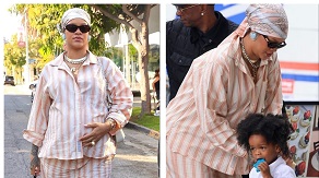 Rihanna Shows Off Her Maternity Style In LA