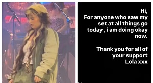 Lola Young Carried Off Stage After Collapsing At New York Music Festival