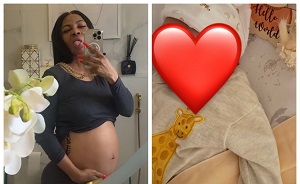 Toke Makinwa Shares Her Bare Baby Bump Snaps To Dispel Surrogate Rumours