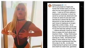 Britney Spears Shows Off Her Dancing Skills In Sheer Bodysuit