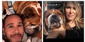 Lewis Hamilton Pays Tribute To Friend Who Helped Train Dog Roscoe